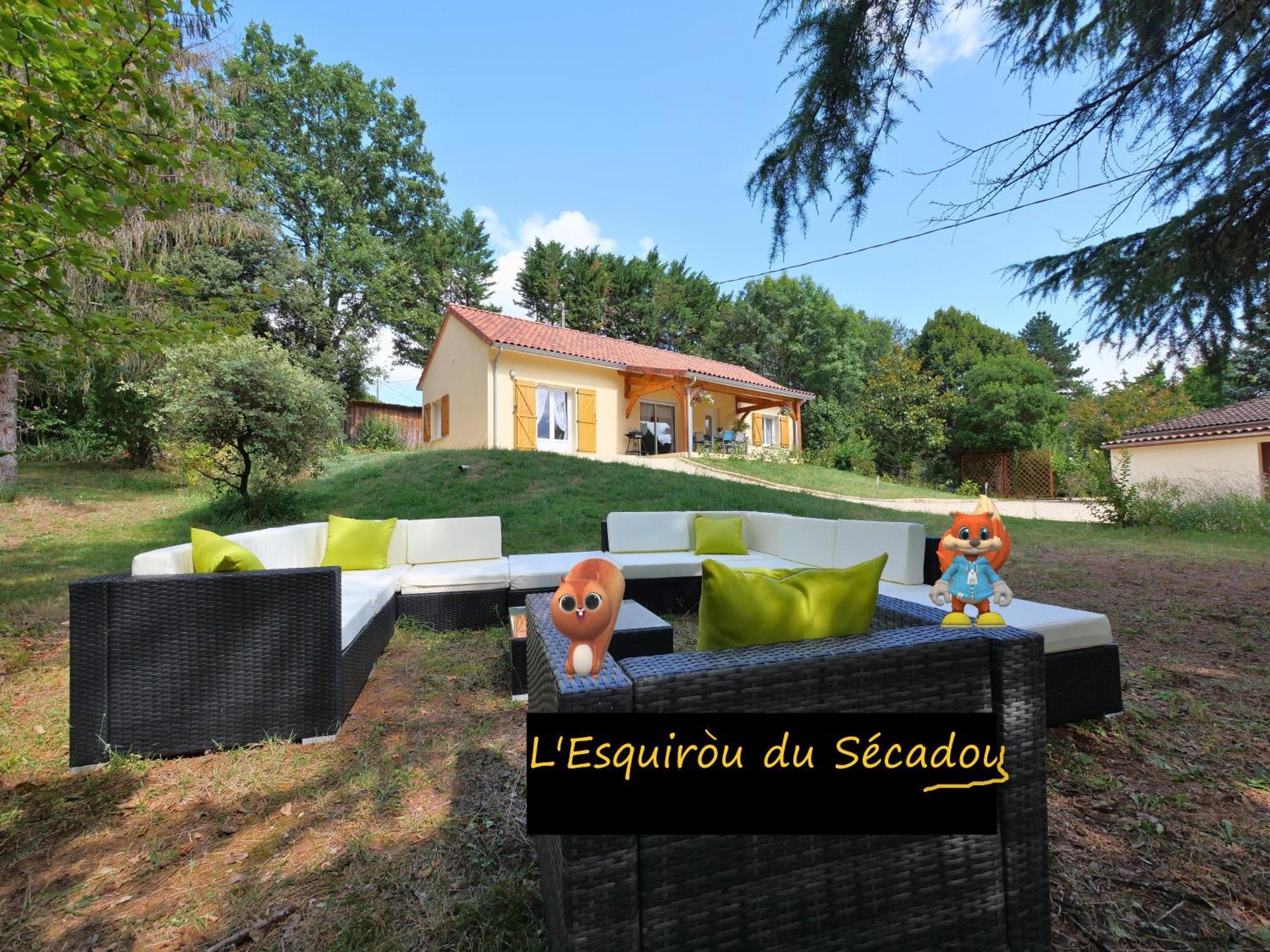 L'Esquirou Du Secadou Villa Castels Exterior foto